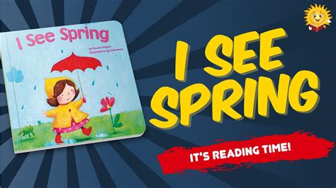 I See Spring Reading Books For Kids Youtube