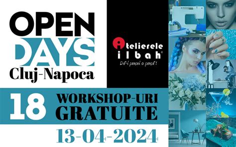 OPEN DAYS 2024 18 Workshop Uri Gratuite Si 5 Ani De Atelierele ILBAH