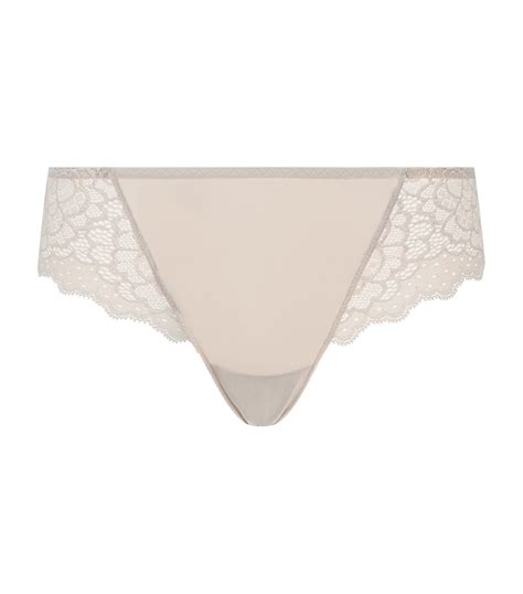 Simone Perele Pink Lace Bikini Brief Harrods Uk