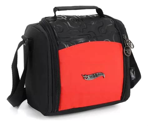 Lancheira T Rmica Hot Wheels Luxcel Cor Vermelho Mercadolivre