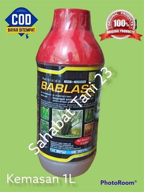 Bablas 490SL Herbisida Sistemik Pembasmi Rumput 1L Lazada Indonesia