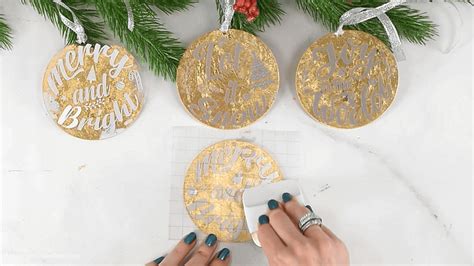 Diy Gold Gilded Acrylic Ornaments Abbi Kirsten Collections