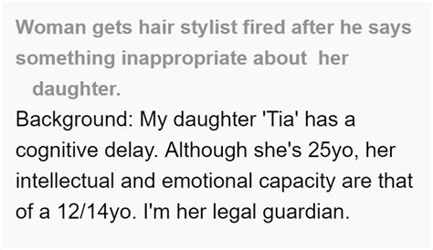 Woman gets hair stylist fired after he says something inappropriate ...