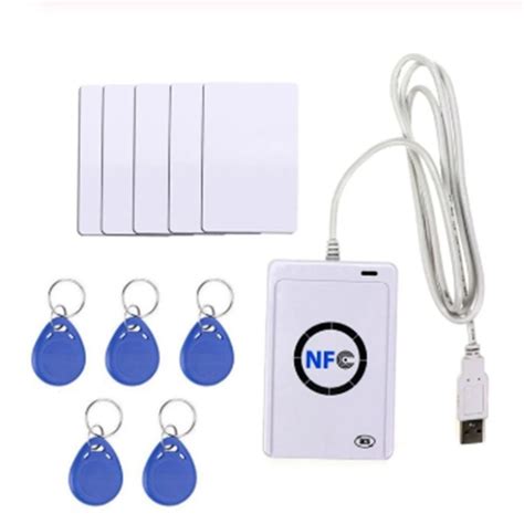 Mool Lector Nfc Usb Acr U Grabador Y Lector De Tarjetas Ic