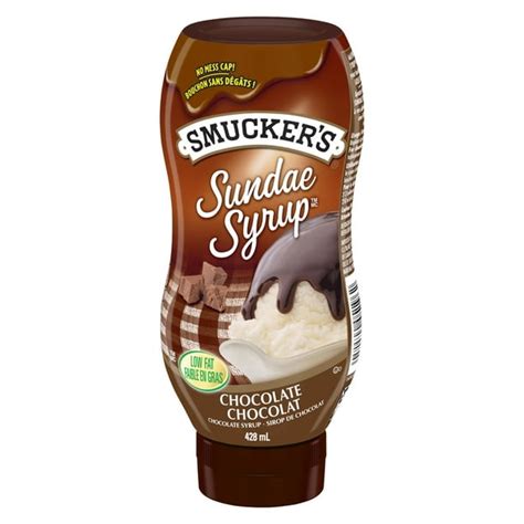 Smucker S Sundae Syrup Chocolate Flavoured Syrup 428ml 428 Ml Walmart Ca