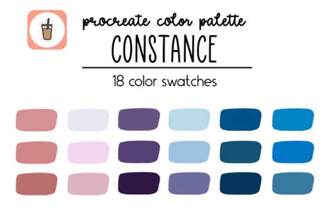 Constance Procreate Palette Graphic By Kc Jean Design Co Creative Fabrica