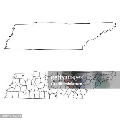 Tennessee Map High-Res Vector Graphic - Getty Images