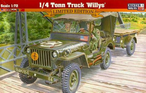 Mistercraft Models Willys Jeep Trailer 1 72 For Sale Online EBay