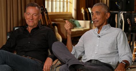 Barack Obama and Bruce Springsteen talk "Renegades" - CBS News