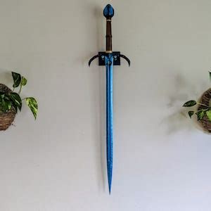 Wooden Brisingr Painted Adaption Sword Of Eragon From Christopher