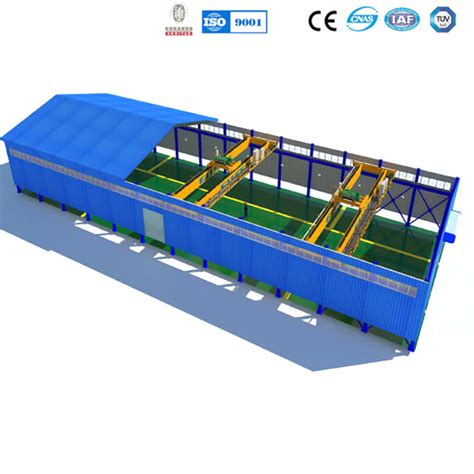 High Strength Structural Steel Prefabricated Workshop Building With