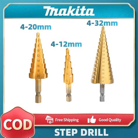 Makita Wood Metal Hole Cutter Core HSS High Speed Steel Titanium Step