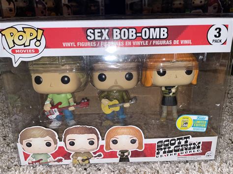 Mail Call Finally Hunted Down A Con Sticker Sex Bob Omb 3 Pack R Funkopop