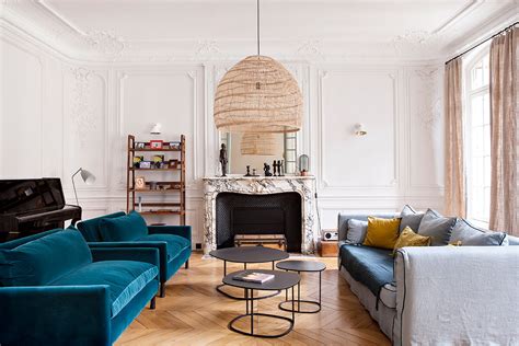 Un Appartement Haussmannien Haut En Couleurs Frenchyfancy