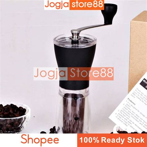 Jual Alat Penggiling Kopi Manual Coffee Grinder Ts Black