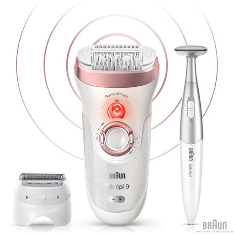 Эпилятор Braun SES 9/890 SensoSmart. Купить в официальном магазине ...