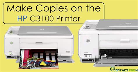 All In One Printers How To Make Copies On The HP C3100 Printer