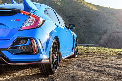 Facelifted 2020 Honda Civic Type R Makes Us Debut Looks Great In Boost Blue Autoevolution