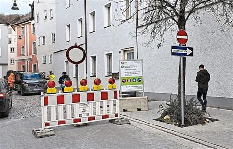 Pfahlstraße in Eichstätt Zweiter Bauabschnitt begonnen