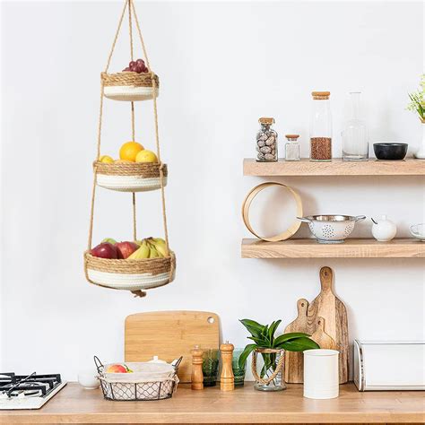 A Hanging Fruit Basket Is the Space-Saving Kitchen Item You Need