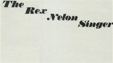 Rex Nelon Singers Ill Meet You In The Morning Youtube