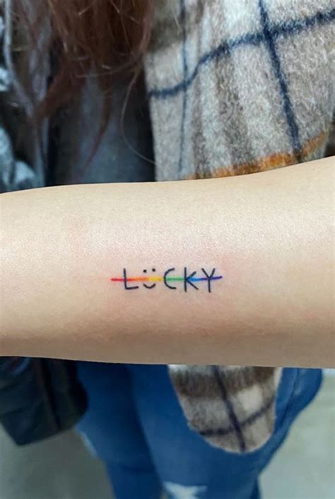 24+ Most beɑᴜtiful lucky tattoos (save Them for when you need tҺem ...