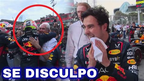 OFICIAL HELMUT MARKO PIDE DISCULPAS Me gustaría disculparme por mis