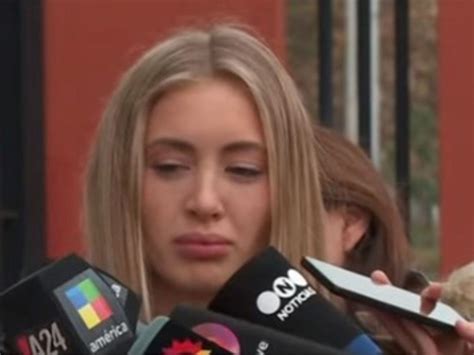 Rompió el silencio la ex de Lautaro Acosta: "Mi denuncia fue muy leve