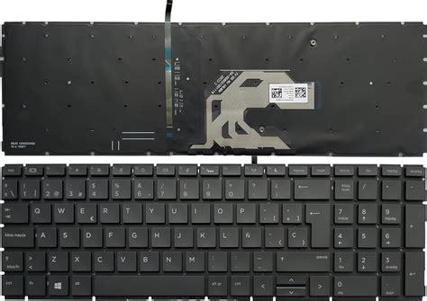 Teclado de Computadora Portátil Compatible para HP ProBook 450 G6 G7