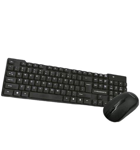 Kit Teclado Mouse Multim Dia Sem Fio Wireless Usb Abnt Chinamate