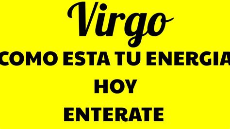 ♍virgo ♍🧿🔮sientes Que El Mundo Se Te Viene Encima🔮🧿 Youtube