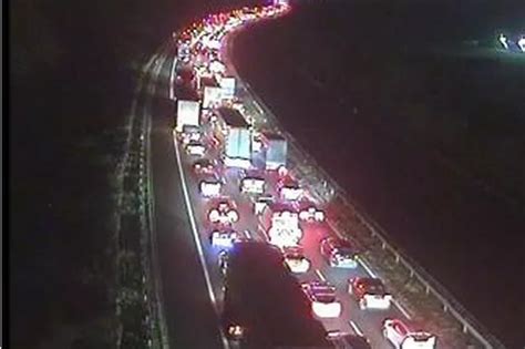 M1 Closed To Traffic Today As Crash In Leicestershire Sees Northbound