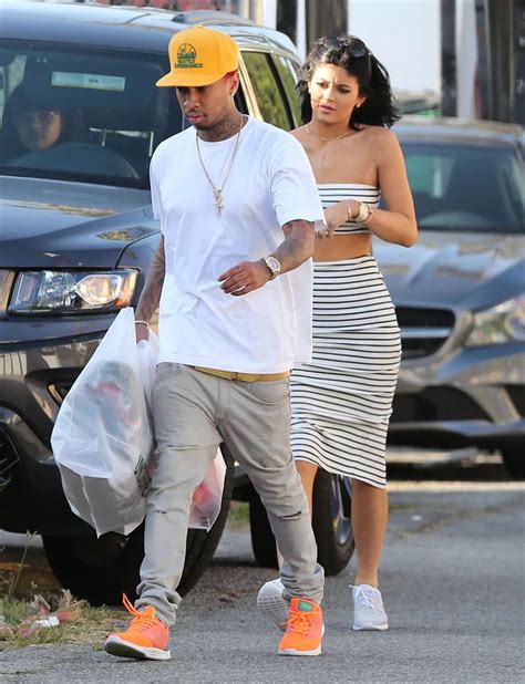 Kylie Jenner And Her Boyfriend Tyga Out Shopping In Hollywood Mirror Online