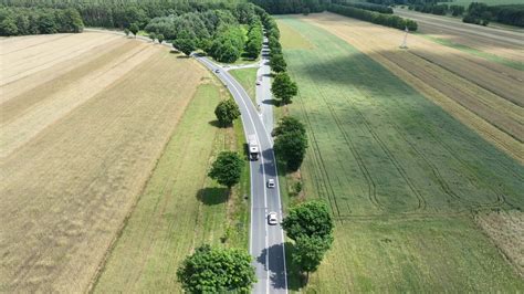 Rozbudowa drogi krajowej pomiędzy Jełową i Bierdzanami Część trasy