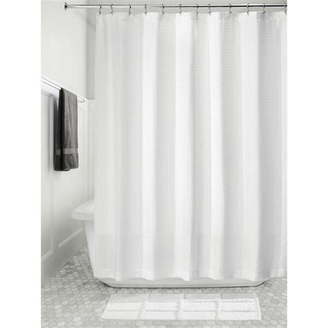 Idesign Striped Single Shower Curtain And Reviews Wayfair Canada