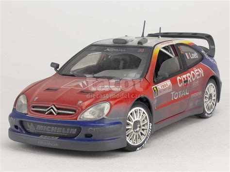 Citroën Xsara WRC Monte Carlo 2004 Solido 1 18 Autos Miniatures