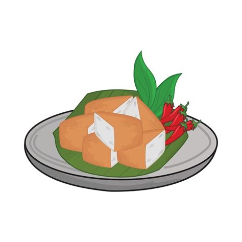 Premium Vector Illustration Of Tofu