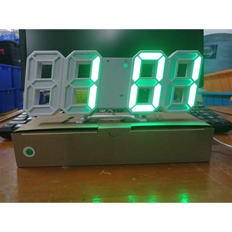 Jual Infy Jam Dinding Digital Led Jam Meja Alarm Suhu Jam D Besar