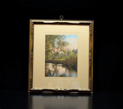 Charles Sawyer Signed Hand Painted Photograph The Etsy Hand Painted