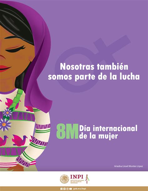 Carteles Del D A Internacional De La Mujer De Marzo Inpi