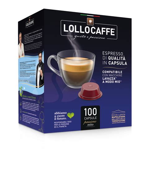 Lollo Caff Capsule Lavazza A Modo Mio Miscela Nera