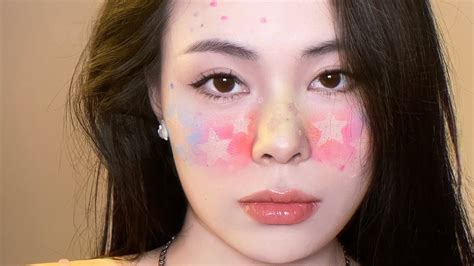 一起化个星星 妆容，一起去看音乐节🎧makeup Coachella Music Youtube