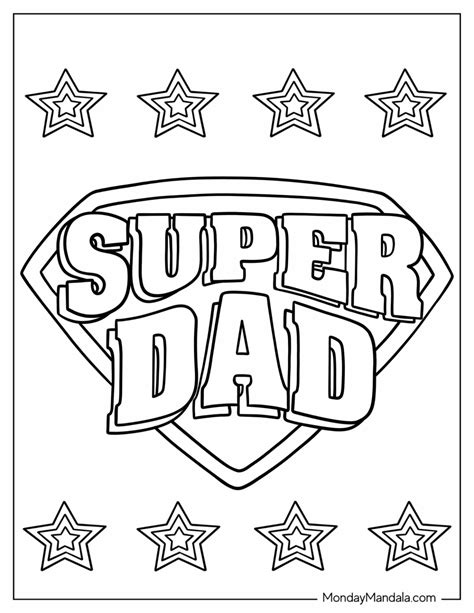 20 Father's Day Coloring Pages (Free PDF Printables)