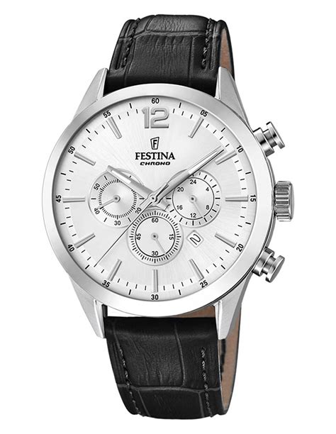 F Festina Watch Chrono Timeless F