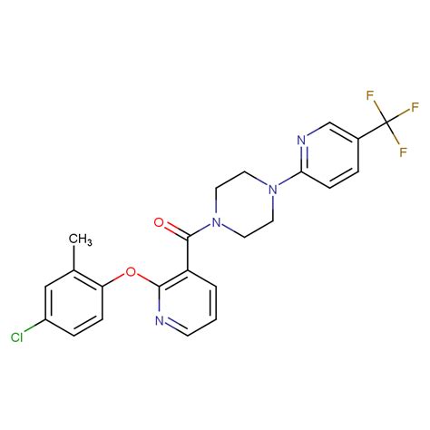 Dichloro Pyridyl Trifluoromethyl Pyridyl Piperazinyl