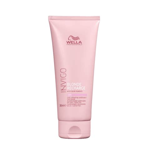 Kit Wella Professionals Blonde Recharge Shampoo Litro Condicionador E Ampola Nutri Enrich