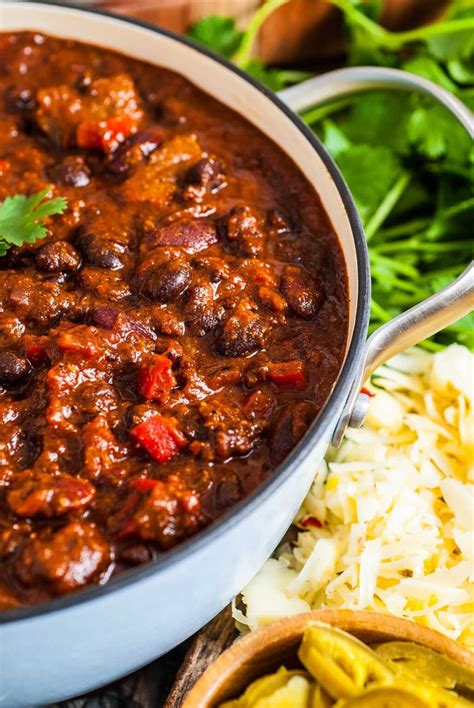 Hearty Beef Chili Xoxobella