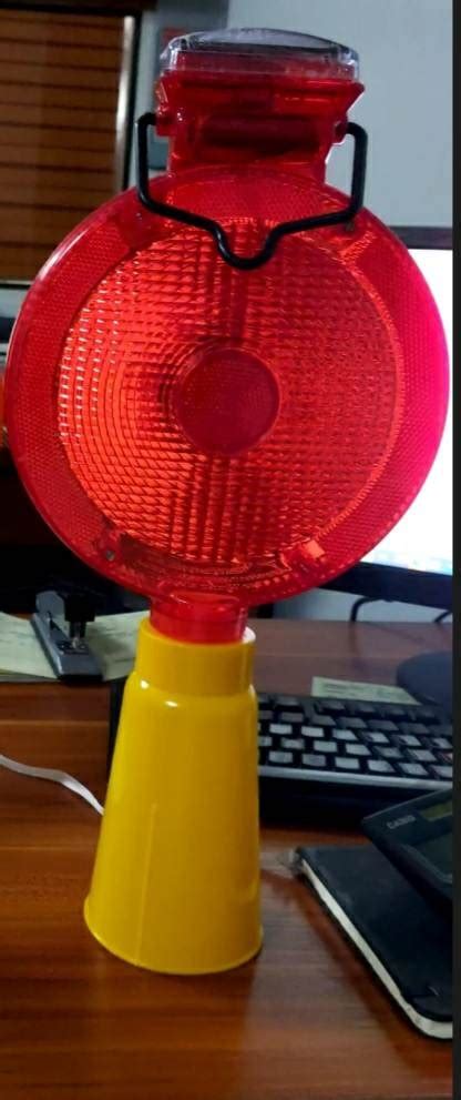 Traffic Cone Light Solar on Carousell