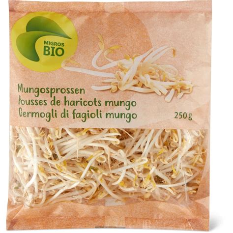 Migros Bio Mungobohnen Sprossen Migros