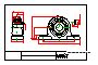 Item UCP211 Pillow Block Unit Cast Housing Set Screw UCP UCPX